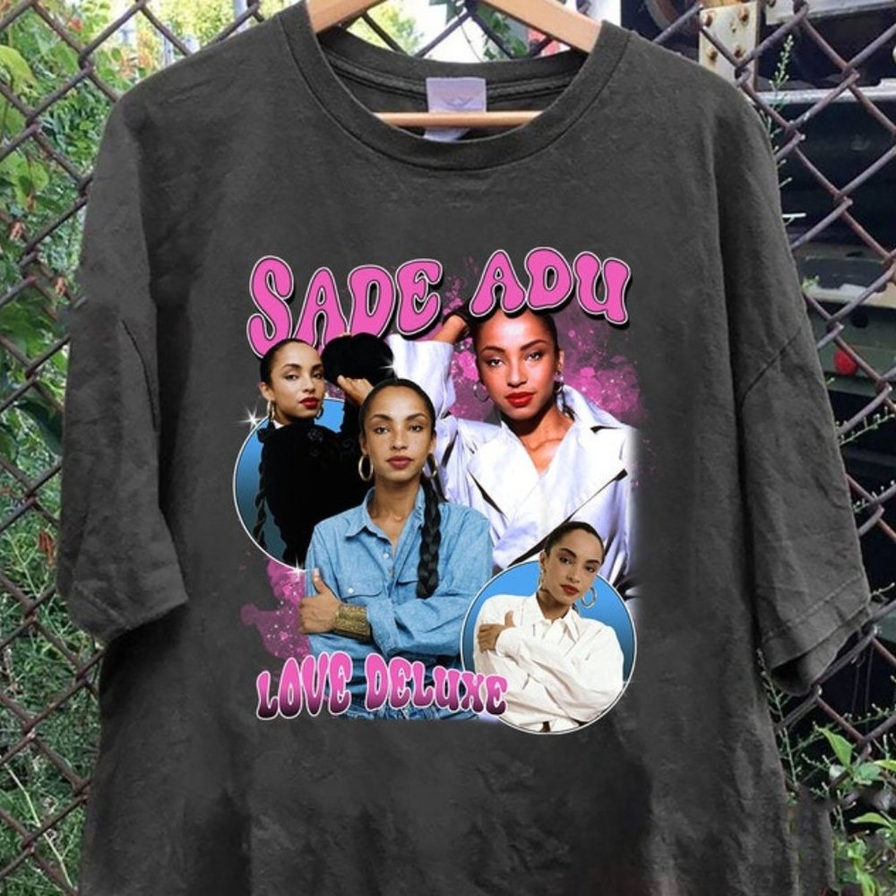Sade Crewneck t Shirt, Sade Tour Tee Shirt, Sade Concert Tshirt, Sade Adu Shirt,
